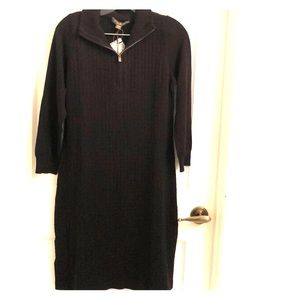 Tommy Bahama Black Sweater Dress-NEW